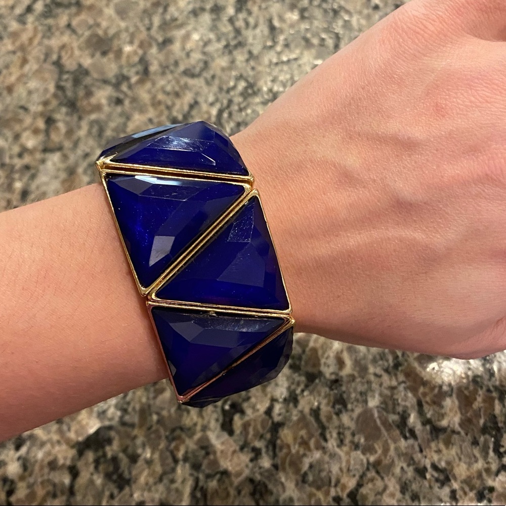 Blue bracelet